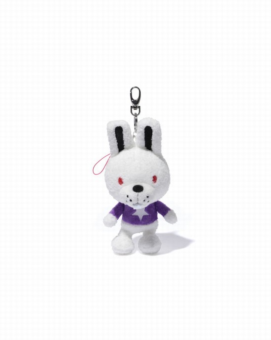 Dámské Kroužky Na Klíče Bape Doppy plush Bílé | 54732HPYR