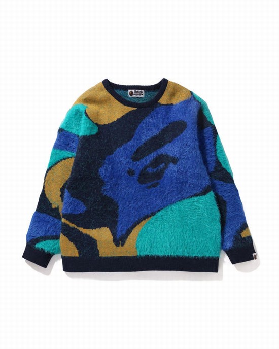 Dámské Mikiny Bape Marble Camo Oversized Viacfarebný | 21940OPHD