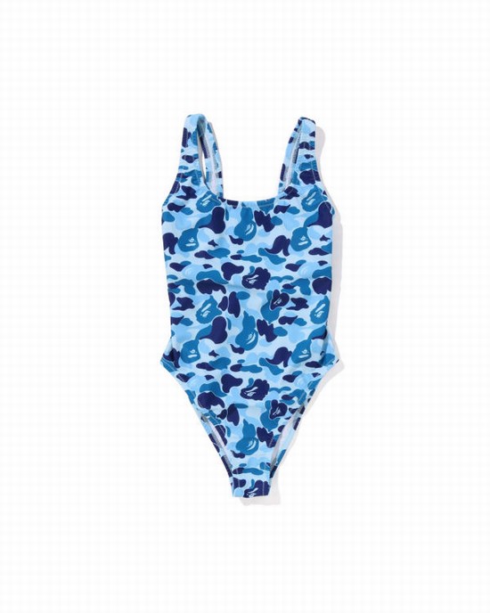 Dámské Plážové Oblečení Bape ABC Camo Světle Blankyt | 19743IKPA
