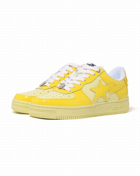Dámské Tenisky Bape Colors STA Žluté | 36257MRUP