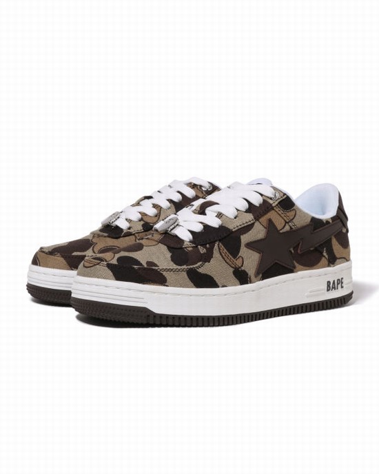 Dámské Tenisky Bape Cookie Camo 2 STA Hnědé | 42968LTSQ