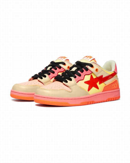 Dámské Tenisky Bape SK8 STA #1 Oranžové | 34817FKTU