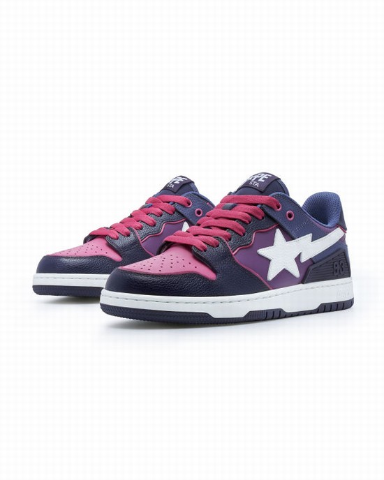 Dámské Tenisky Bape SK8 STA #2 Fialové | 78032RAOC