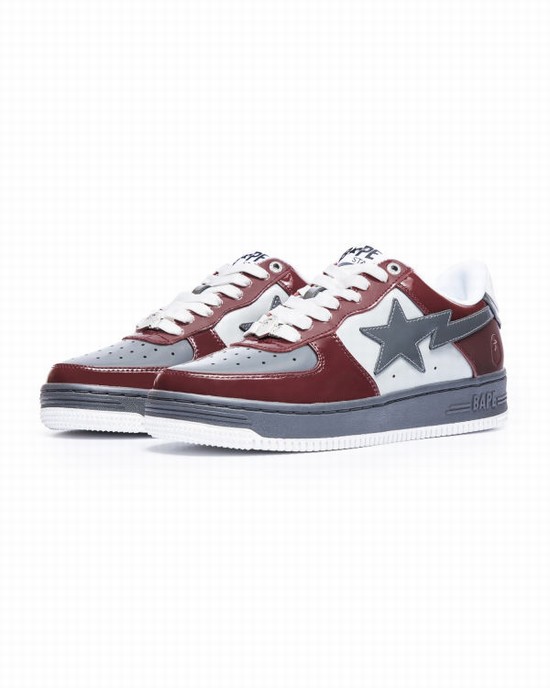 Dámské Tenisky Bape STA #2 L1 Tmavě Červené | 13749QEAP