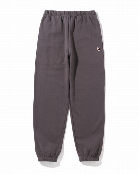 Dámské Tepláky Bape Ape Head One Point Oversized Šedé | 65321VKEJ