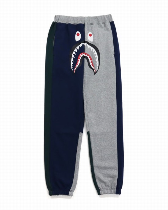 Dámské Tepláky Bape Crazy Shark Šedé | 14065RNOV