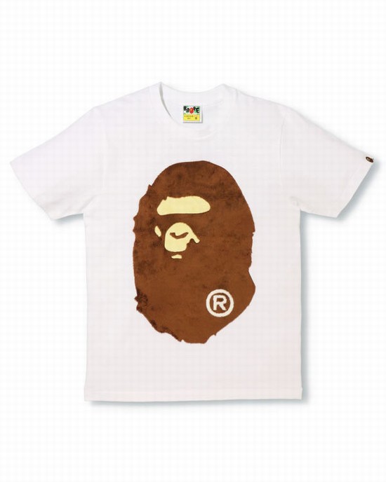 Dámské Tričko Bape BOA Big Ape Head Bílé | 93284KQGF