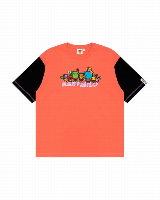 Dámské Tričko Bape Boxy fit Růžové | 28650BNWS