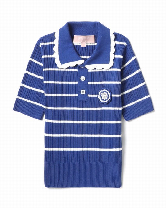 Dámské Tričko Bape Stripe Blankyt | 45301HMGL