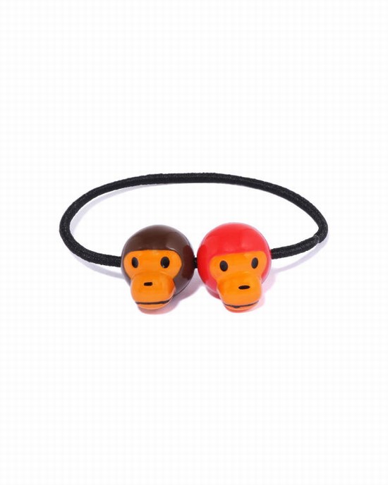 Dámské Vlasové Příslušenství Bape Milo Rubber Band Hnědé | 26934JUMV