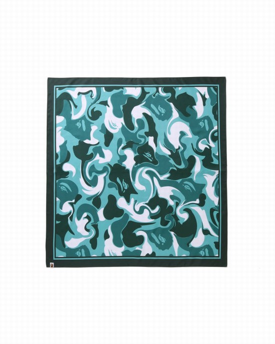 Dámské Šátky Bape Marble Camo Mátově Zelená | 73426SORF