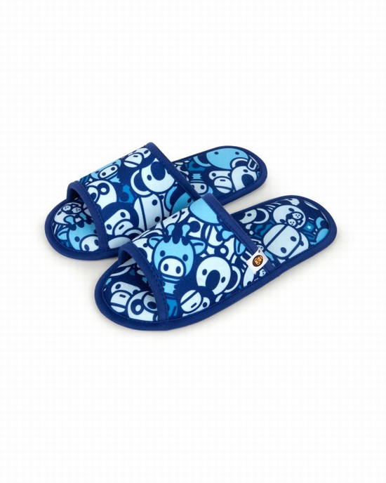 Dámské Žabky Bape Milo slippers Blankyt | 19532CJLW