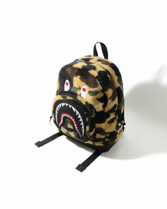 Dětské Batohy Bape 1st Camo Boa Shark Žluté | 69703STWX