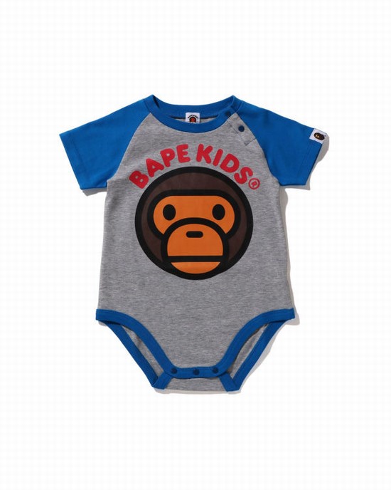 Dětské Body Bape Milo Šedé | 96018DTEZ