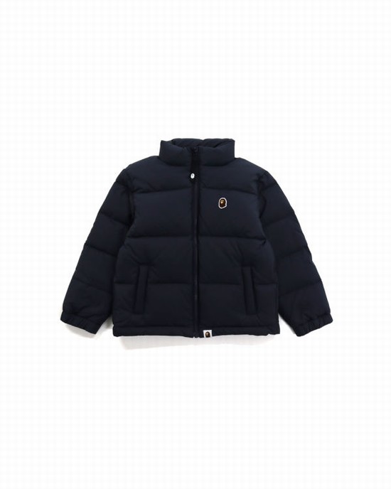 Dětské Péřové Bundy Bape One Point Tmavě Blankyt Blankyt | 73428CRYP