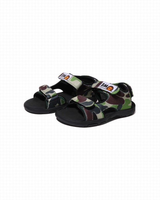 Dětské Sandály Bape ABC Milo Zelene | 63920QVES