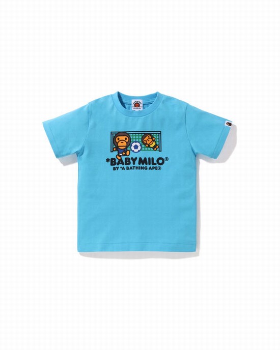 Dětské Tričko Bape Milo Soccer Blankyt | 59748NLWC