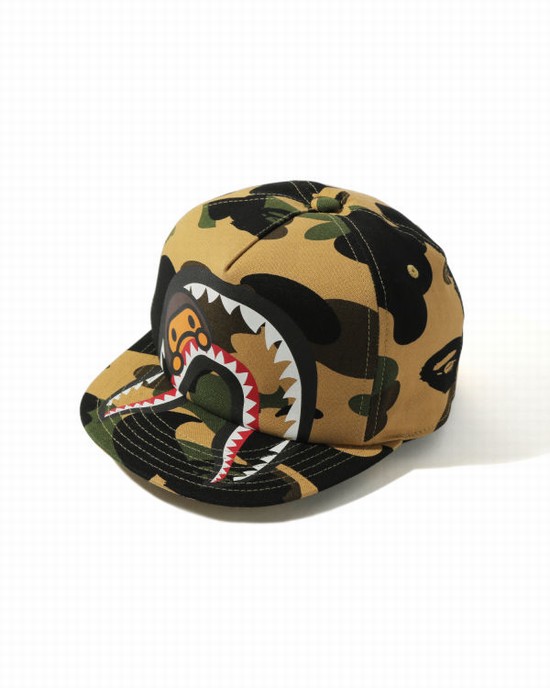 Dětské Čepice Bape 1st Camo Milo Shark Žluté | 27194WDFT