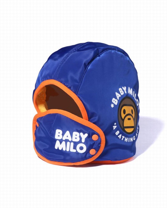 Dětské Čepice Bape Milo Závodní Blankyt | 19406BWID