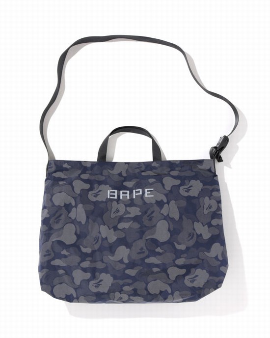 Pánské Kabelky Přes Rameno Bape ABC Dot Reflective Tmavě Blankyt Blankyt | 69581UYDG