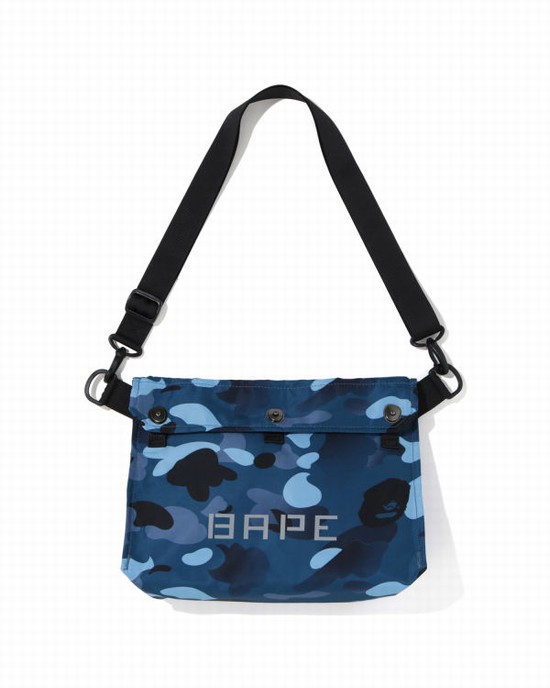Pánské Kabelky Přes Rameno Bape Gradation Camo Blankyt | 70859STNY