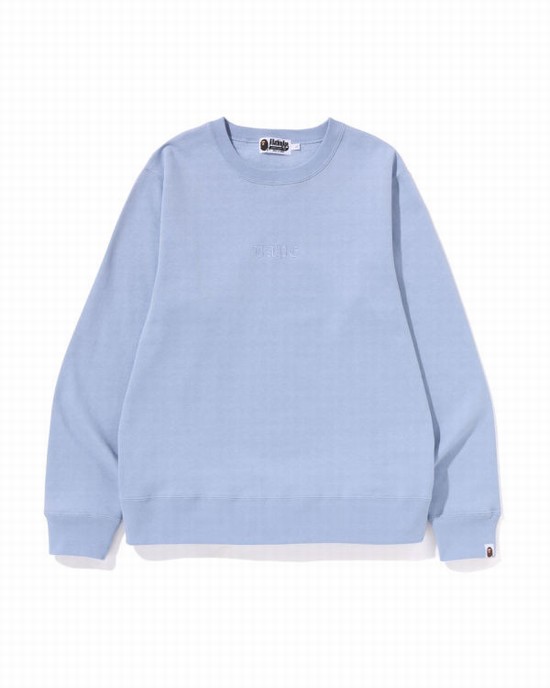 Pánské Mikiny Bape Japan Culture Sumo Crewneck Blankyt | 65017PZRY