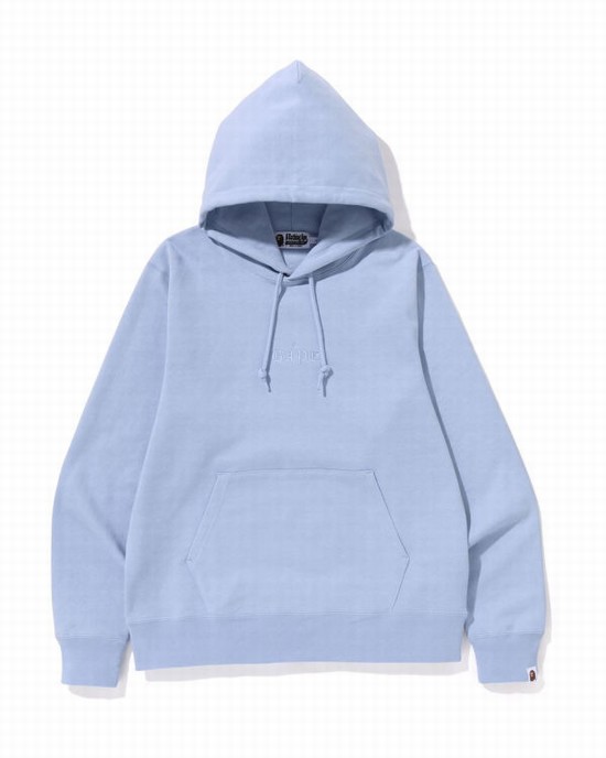 Pánské Mikiny S Kapucí Bape Ape Head Pullover Světle Blankyt | 85906YREQ