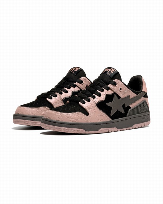 Pánské Tenisky Bape SK8 STA Růžové | 07286LDOQ