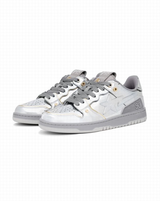 Pánské Tenisky Bape X Hajime Sorayama SK8 STA Stříbrné | 92165QYPL