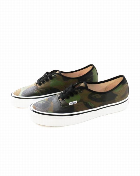 Pánské Tenisky Bape X Vans 1st Camo Authentic Zelene | 58913PUHW