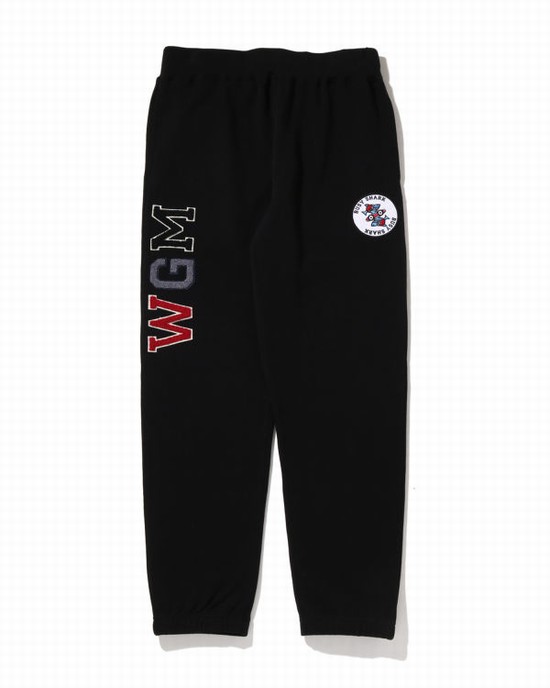 Pánské Tepláky Bape Busy Shark Černé | 68059TPKQ