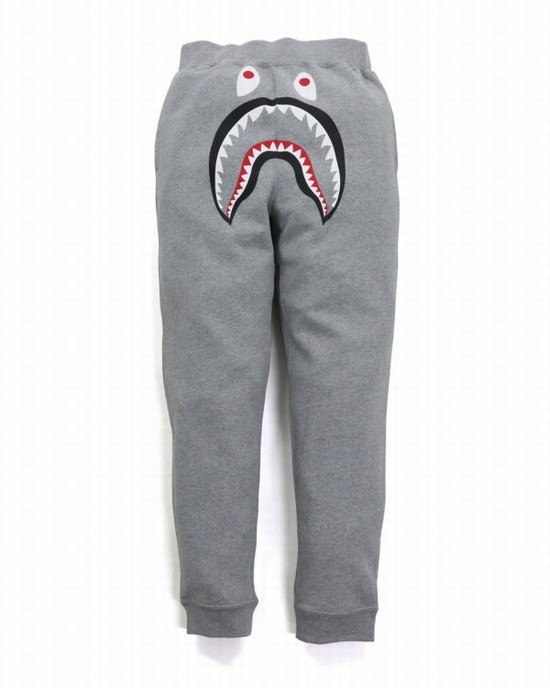 Pánské Tepláky Bape Shark Šedé | 45269SUIF