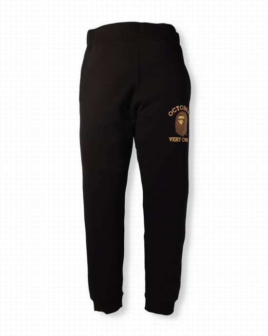 Pánské Tepláky Bape X OVO Slim Fit Černé | 85093MYQG