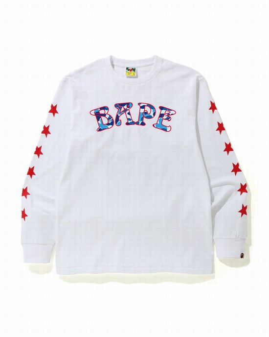 Pánské Tričko Bape ABC 88 Blankyt | 25390KACN