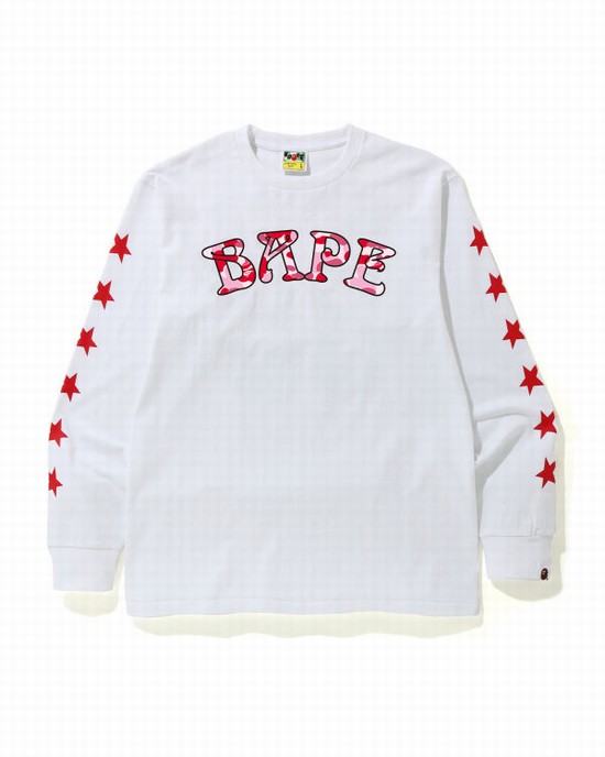 Pánské Tričko Bape ABC 88 Růžové | 72483AEBP