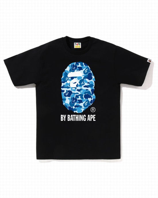 Pánské Tričko Bape ABC Camo By Bathing Ape Černé | 28435HGXL