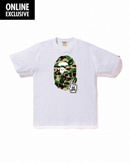Pánské Tričko Bape BAPEONLINE Bílé | 46295LVAO