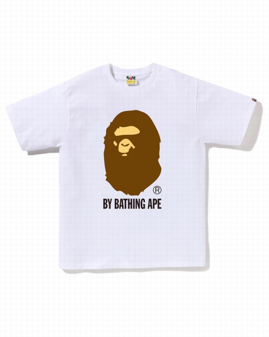 Pánské Tričko Bape By Bathing Ape Bílé | 46385DWAV