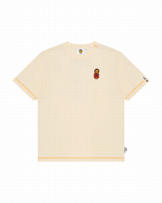Pánské Tričko Bape Milo Bílé | 91640IXBS