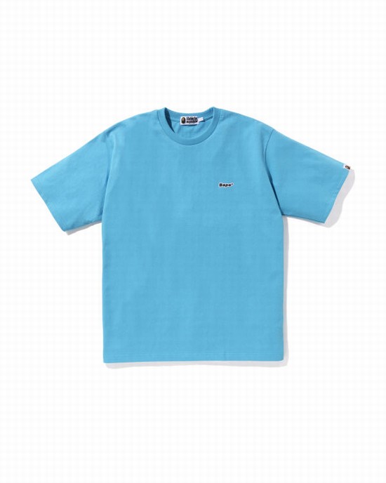 Pánské Tričko Bape One Point Relaxed Fit Blankyt | 28059NOEQ