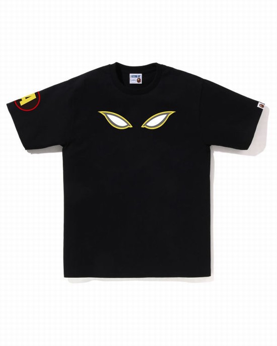 Pánské Tričko Bape Shadow Černé | 56740AYEP