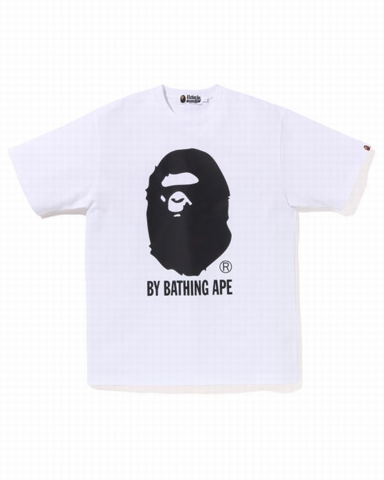 Pánské Tričko Bape Thermography by Bathing Ape Bílé | 76083URTP