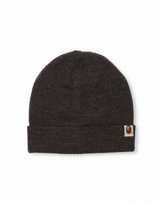 Pánské Čepice Bape 2 Way Tmavě Šedé | 24719CVSG