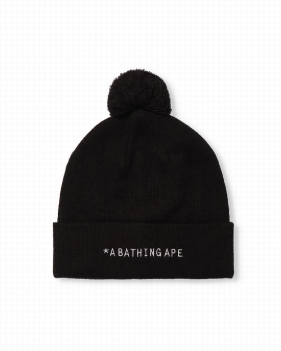 Pánské Čepice Bape A Bathing Ape Černé | 56243GDUB