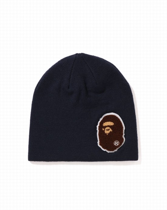Pánské Čepice Bape Big Ape Head Blankyt | 68371TGKX