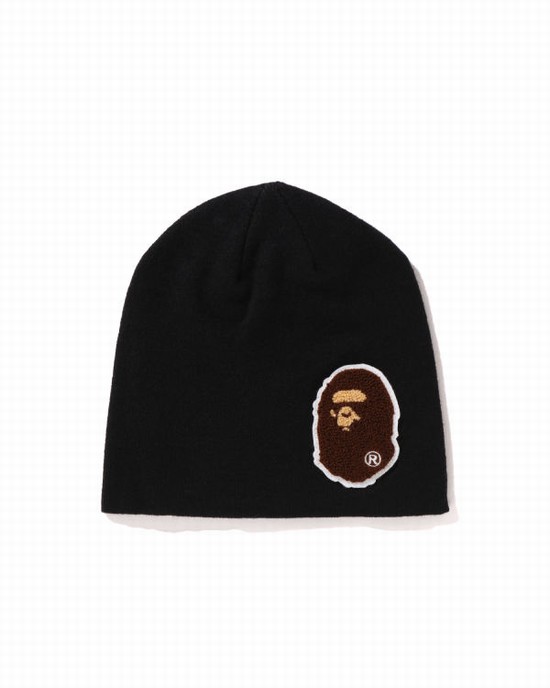 Pánské Čepice Bape Big Ape Head Černé | 27185MEHC
