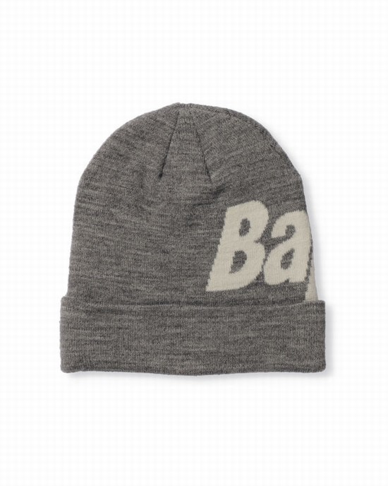 Pánské Čepice Bape Knit Šedé | 60743SIBM