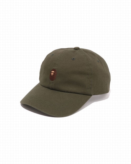 Pánské Čepice Bape One Point Panel Zelene | 91275OUWA