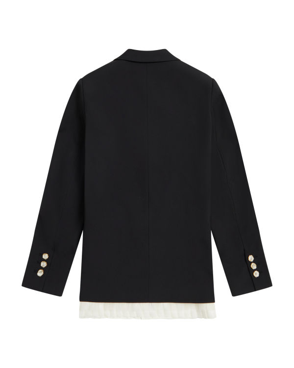 Dámské Bundy Bape Buttoned blazer Černé | 17624GOPC