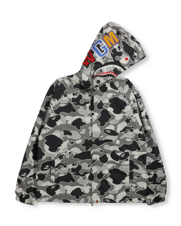 Dámské Bundy Bape STA Camo Oversized Full Zip Černé | 15904YRUA